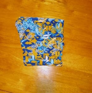 Lularoe OS Blue gold or dark yellow